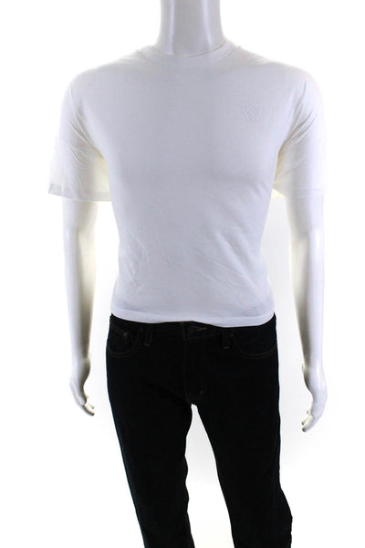 Loewe Mens Graphic Print Colorblock Short Sleeve Round Neck T-Shirt White Size M