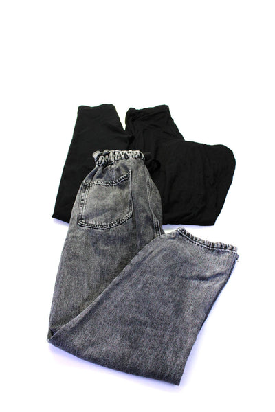 Zara Velvet Michael Lauren Womens Jeans Pants Black Gray Size 2 XS Small Lot 3