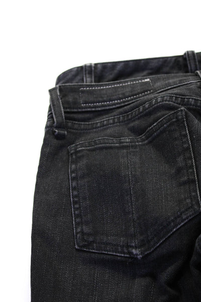 Rag & Bone Jean Free People Womens Skinny Jeans Black Size 24 25 Lot 2