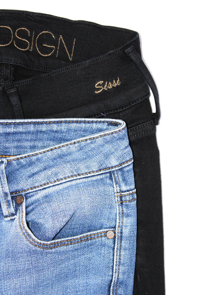 Unpublished Goldsign Womens Bell Bottom Flare Skinny Jeans Size 26 Lot 2