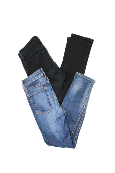 Calvin Rucker J Brand Womens High Waist Skinny Jeans Blue Size 26 27 Lot 2