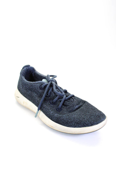 Allbirds Mens Mizzle Low Top Wool Runners Sneakers Navy Blue Size 11