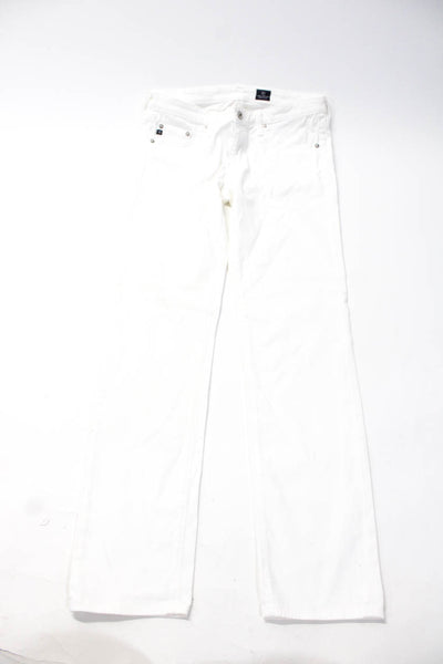 ATM AG Adriano Goldschmied Womens Pants Jeans White Size 29R M Lot 2