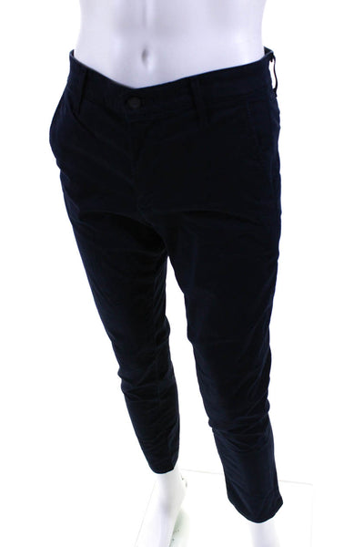 AG Adriano Goldschmied Mens Navy Blue Cotton Skinny Chino Pants Size 31R