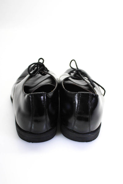 Florsheim Mens Patent Leather Lace Up Dress Shoes Loafers Black Size 7M