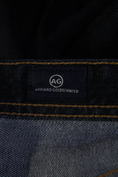 AG Adriano Goldschmied Mens Cotton Five Pocket Skinny Jeans Blue Size 32