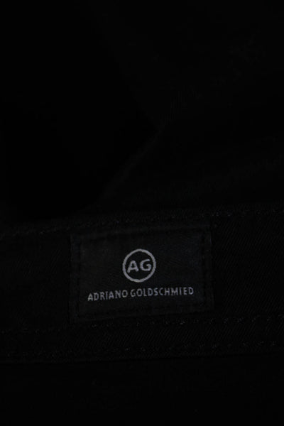 AG Adriano Goldschmied Mens Cotton Five Pocket Skinny Jeans Black Size 32