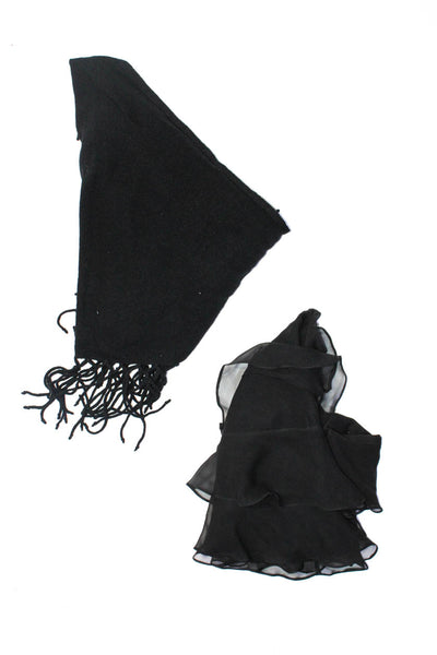 Autumn Cashmere Elizabeth Gillett Womens Scarves Black Lot 2