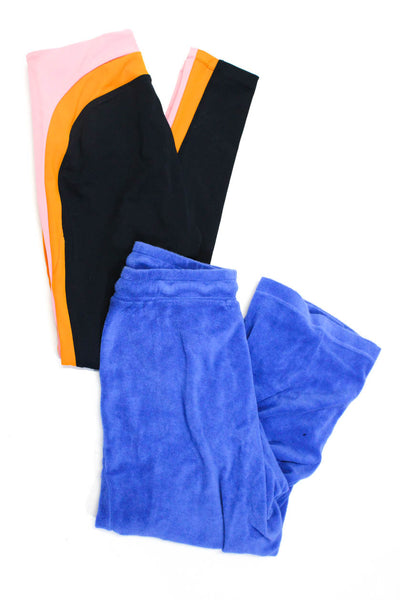 Splits 59 Stateside Womens Leggings Pants Multi Colored Blue Large Medium Lot 2