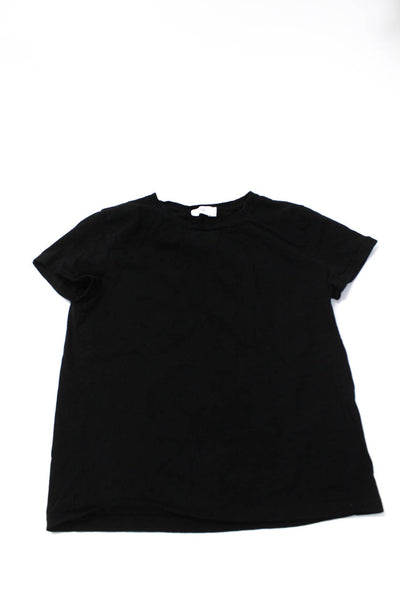 Redone Closed Alo Womens Cotton Short Sleeve Pullover Tops Black Size S Lot 3