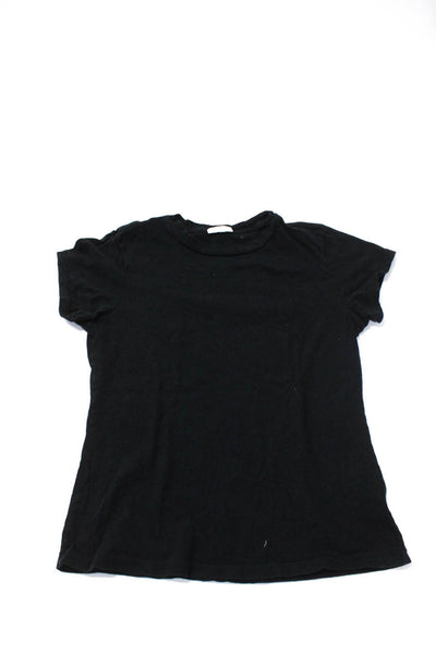 Redone Closed Alo Womens Cotton Short Sleeve Pullover Tops Black Size S Lot 3