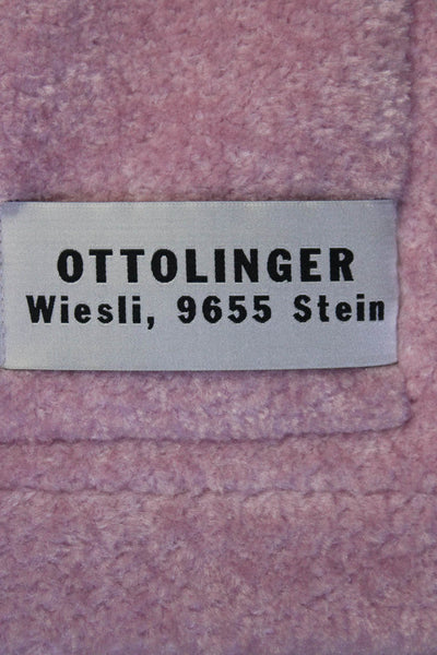 Ottolinger Womens Toggle Closure Hooded Jacket Orange Pink Size Extra Small