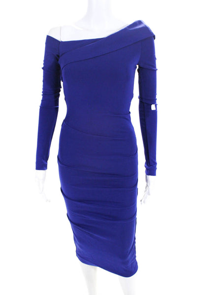 Nicole Miller Womens Royal Blue Dress Blue Size 0 12068802