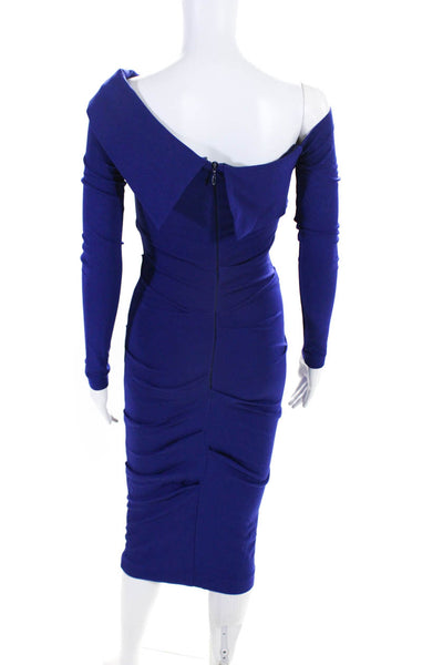 Nicole Miller Womens Royal Blue Dress Blue Size 0 12068802