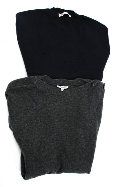 Madewell Zara Womens Sweater Dress Sweater Gray Black Size Small Medium Lot 2