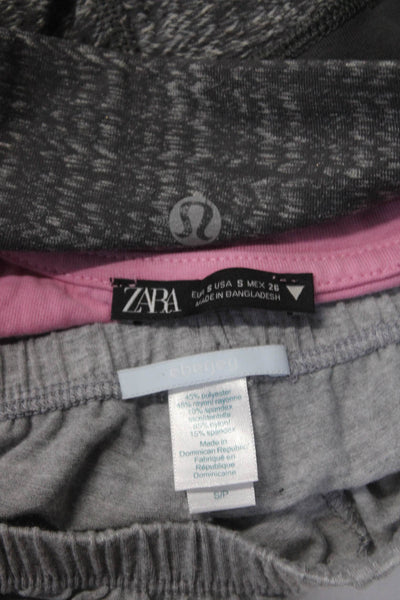 Lululemon Eberjey Womens Leggings Pajama Pants Tee Shirt Size 4 Small Lot 3