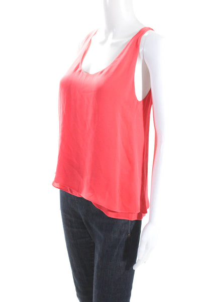 ALC Women's Scoop Neck Sleeveless Silk Tank Top Blouse Carol Size XS