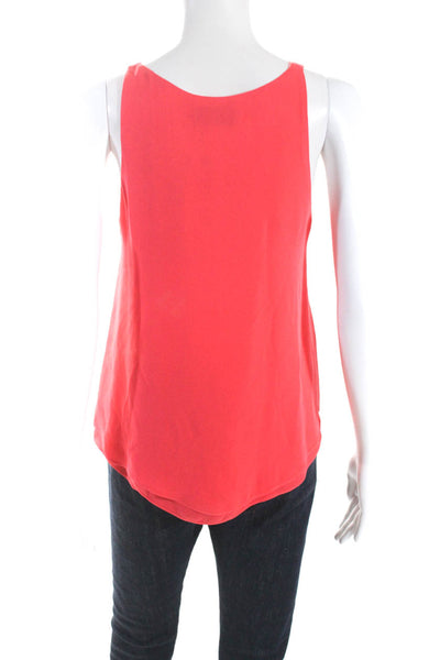 ALC Women's Scoop Neck Sleeveless Silk Tank Top Blouse Carol Size XS