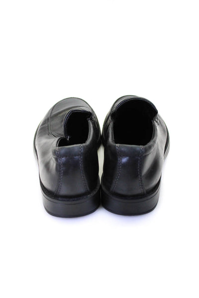 Cole Haan Womens Slip On Round Toe Loafers Black Leather Size 5.5