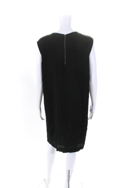 Gerard Darel Womens Beaded Neckline Sleeveless Dress Black Size EUR 38