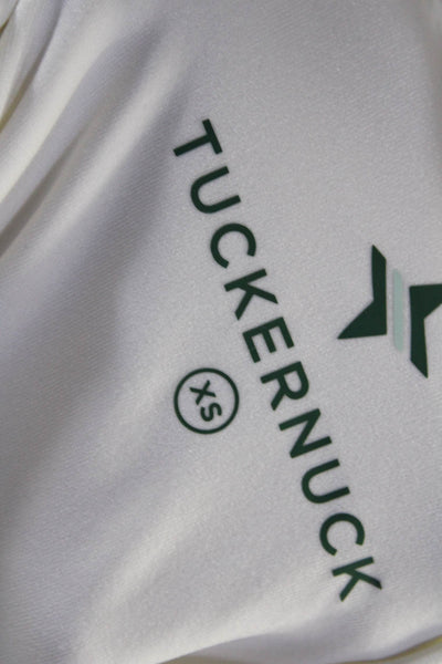 Tuckernuck Womens Lace Crew Neck Sleeveless Sheath Dress White Size Extra Small