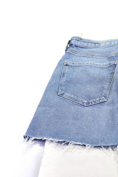 Citizens of Humanity Madewell Womens Denim Skirt Pants Blue Size EUR29 28 Lot 2