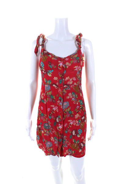 Andamane Womens Donna Mini Dress Red Size L 14039418
