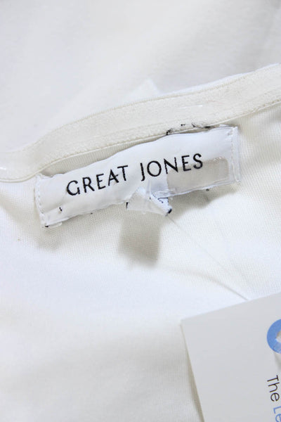 Great Jones Womens White Strapless Romper White Size M 13811016