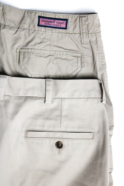 Vineyard Vines Brooks Brothers Mens Cotton Shorts Pants Beige Size EUR33 Lot 2