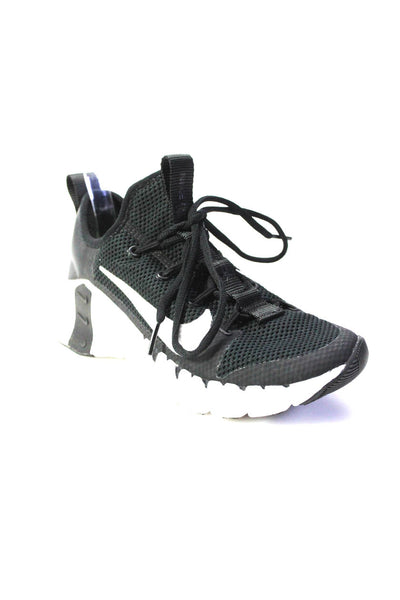Nike Womens Lace Up Side Logo Metcon 3 Training Sneakers Black White Size 6.5
