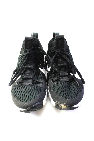 Nike Womens Lace Up Side Logo Metcon 3 Training Sneakers Black White Size 6.5