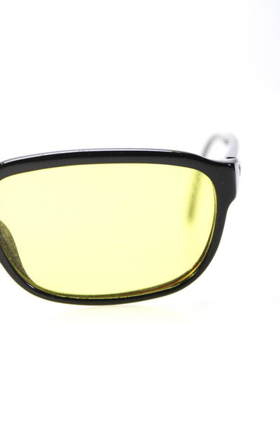 Christian Dior Womens Black 2947 54mm 16mm 140mm Yellow Lenses Sunglasses
