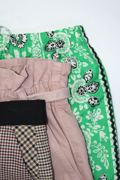 Zara Womens Skirt Shorts Beige Size M 6 Lot 3