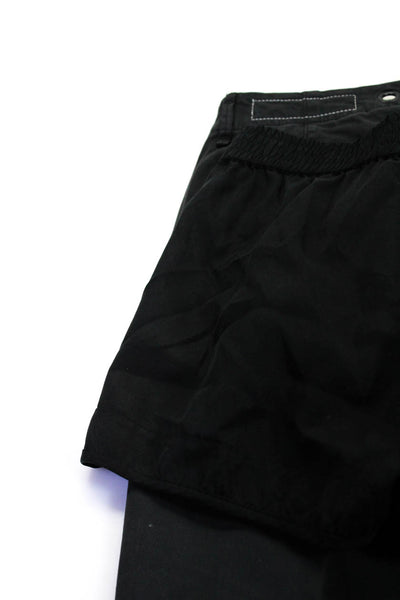 Joie Women's Elastic Waist Pockets Athletic Running Short Black Size XS Lot 2