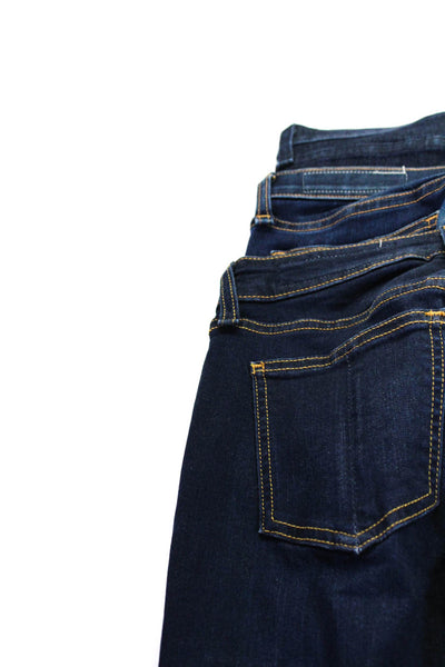 Rag & Bone Women's Five Pockets Dark Wash Skinny Denim Pant Size 24 Lot 3