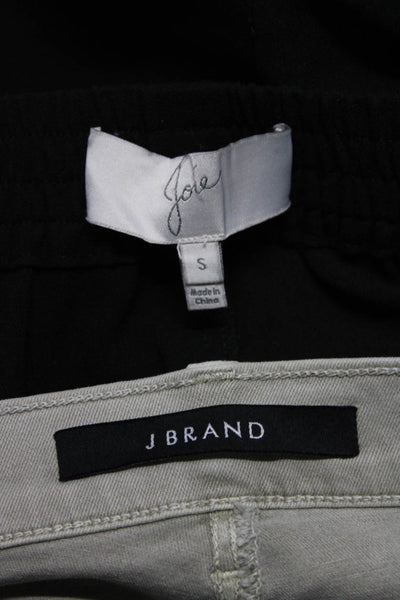 Joie J Brand Womens Joggers Trousers Skinny Leg jeans Black Gray Size S 27 Lot 2