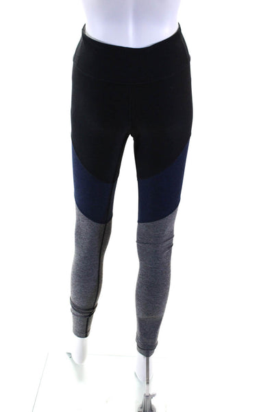Outdoor Voices Women's High Waist Color Block Ankle Legging Gray Size S