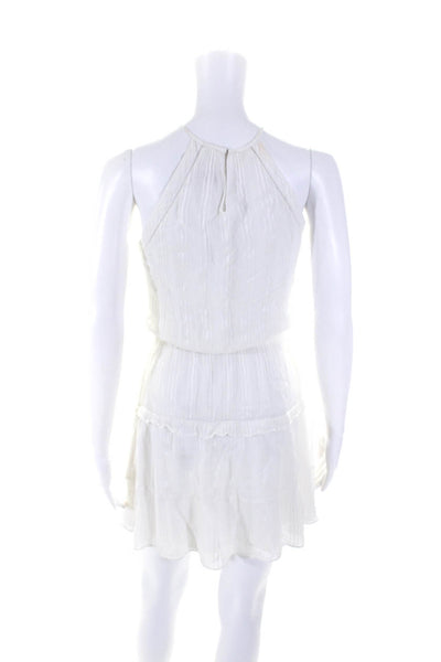 Parker Womens Bruna Dress White Size XS 13632996
