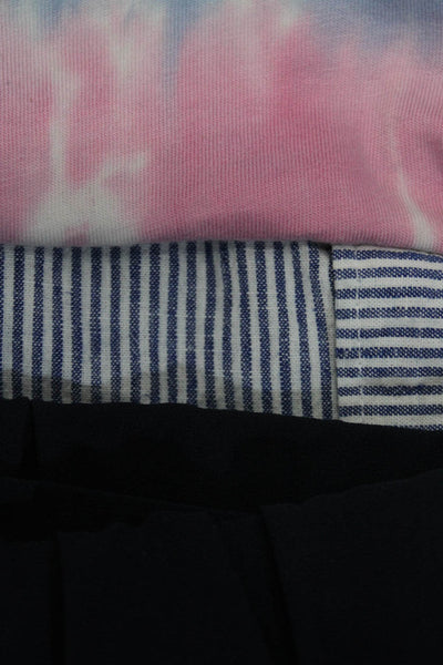 Zara Babaton Womens Pants Blouse Multicolor Tie Dye Tee Top Size M S 8 lot 3