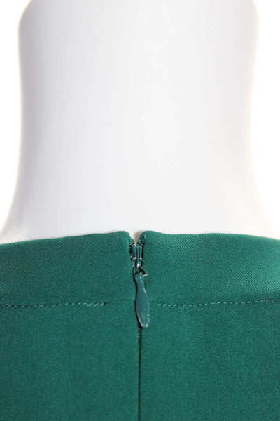 Madewell Womens Sleeveless Knee Length A Line Dress Emerald Green Size 2