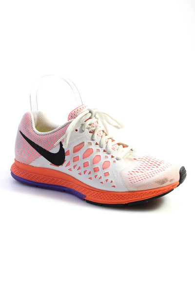 Nike Womens Mesh Low Top Zoom Pegasus 31 Running Sneakers Multicolor Size 7.5