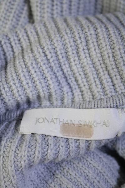 SIMKHAI Womens Chloe Sweater Blue Size M 14615971