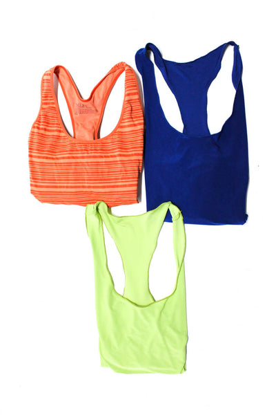 Zella Onzie Womens Tank Tops Orange Size S OS Lot 3