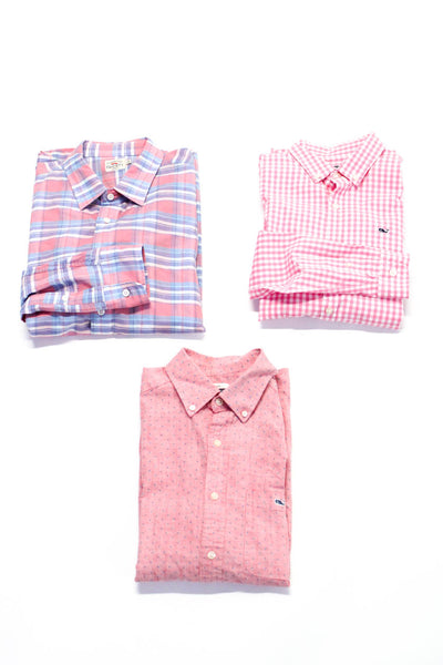 Faherty Brand Vineyard Vines Mens Button Down Shirts Size Large Extra Small Lot