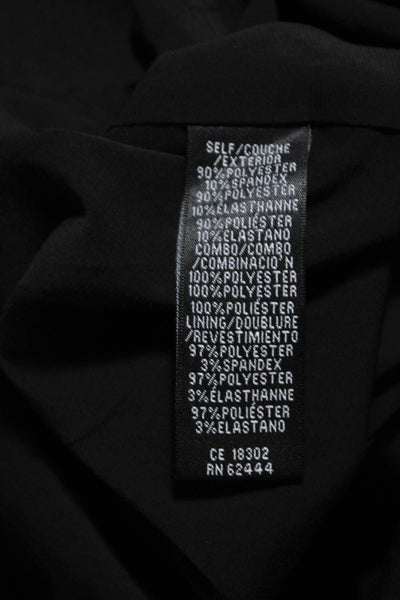 Nicole Miller Womens Sequin Sleeve Dress Black Size M 14080471