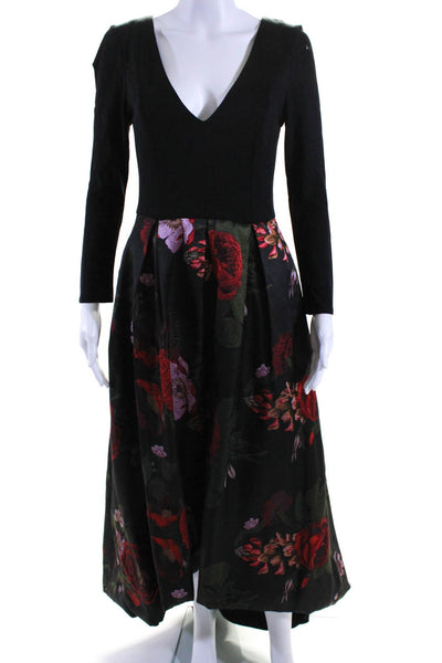 Hutch Womens Marilyn High Low Dress Black Size 4R 12544995