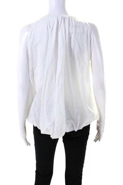 JW Anderson Womens Cocoon Top White Size 12 13922890