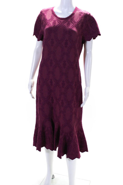 Shoshanna Womens Preston Dress Purple Size XL 13162379