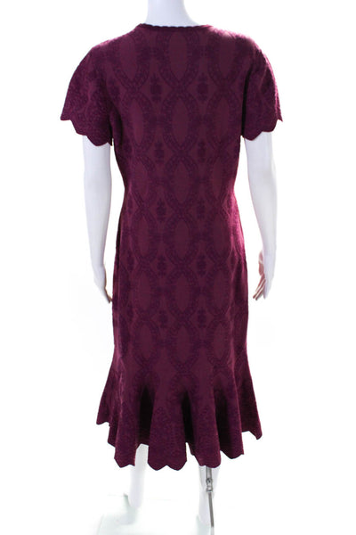 Shoshanna Womens Preston Dress Purple Size XL 13162379