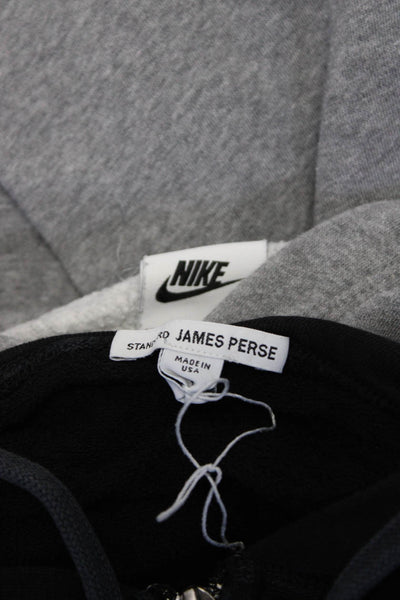 James Perse Nike Womens Hooded Sweatshirt Zip Jacket Size XL 1 Lot 2